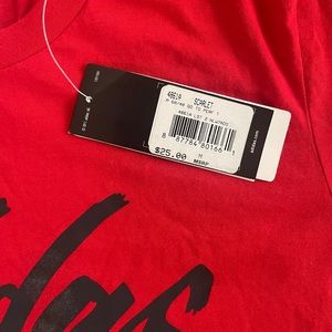 Adidas red T-shirt